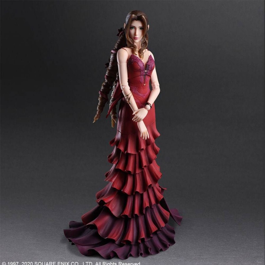 Categories Animetal | Final Fantasy Vii Remake Play Arts Kai Action Figure Aerith Gainsborough Dress Ver. 25 Cm