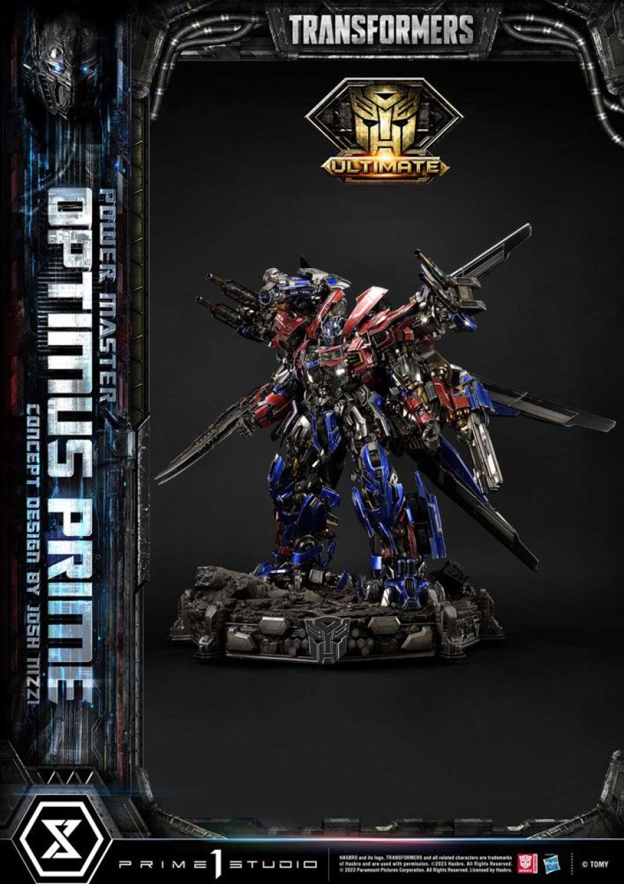 Categories Animetal | Transformers Museum Masterline Statue Powermaster Optimus Prime Concept By Josh Nizzi Ultimate Version 99 Cm