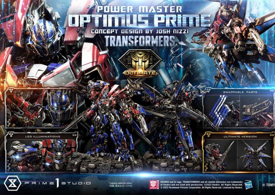 Categories Animetal | Transformers Museum Masterline Statue Powermaster Optimus Prime Concept By Josh Nizzi Ultimate Version 99 Cm