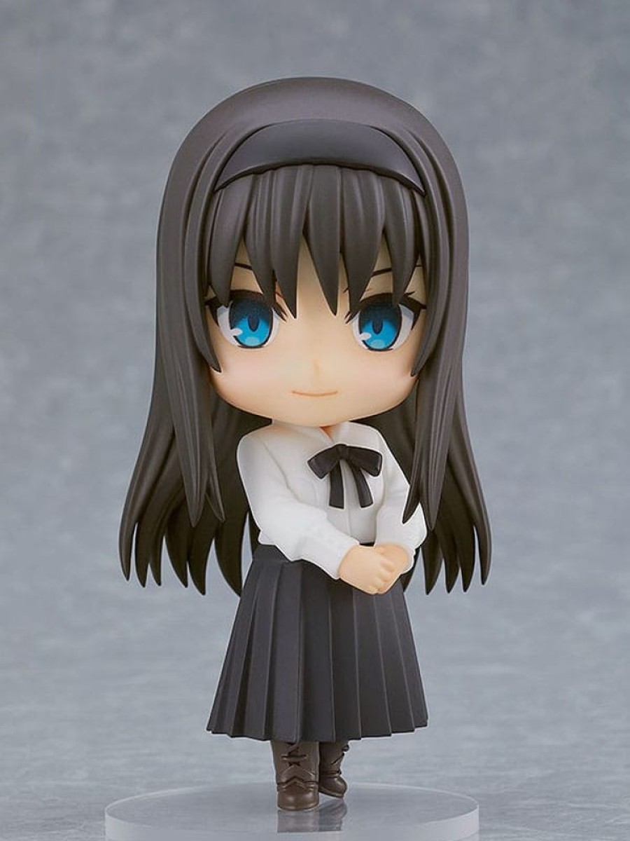 Categories Animetal | Tsukihime A Piece Of Blue Glass Moon Nendoroid Action Figure Akiha Tohno 10 Cm