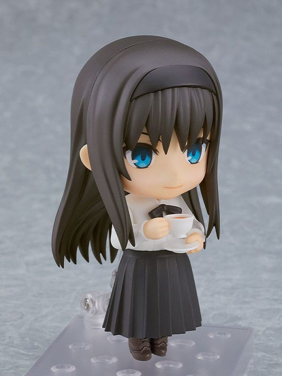 Categories Animetal | Tsukihime A Piece Of Blue Glass Moon Nendoroid Action Figure Akiha Tohno 10 Cm