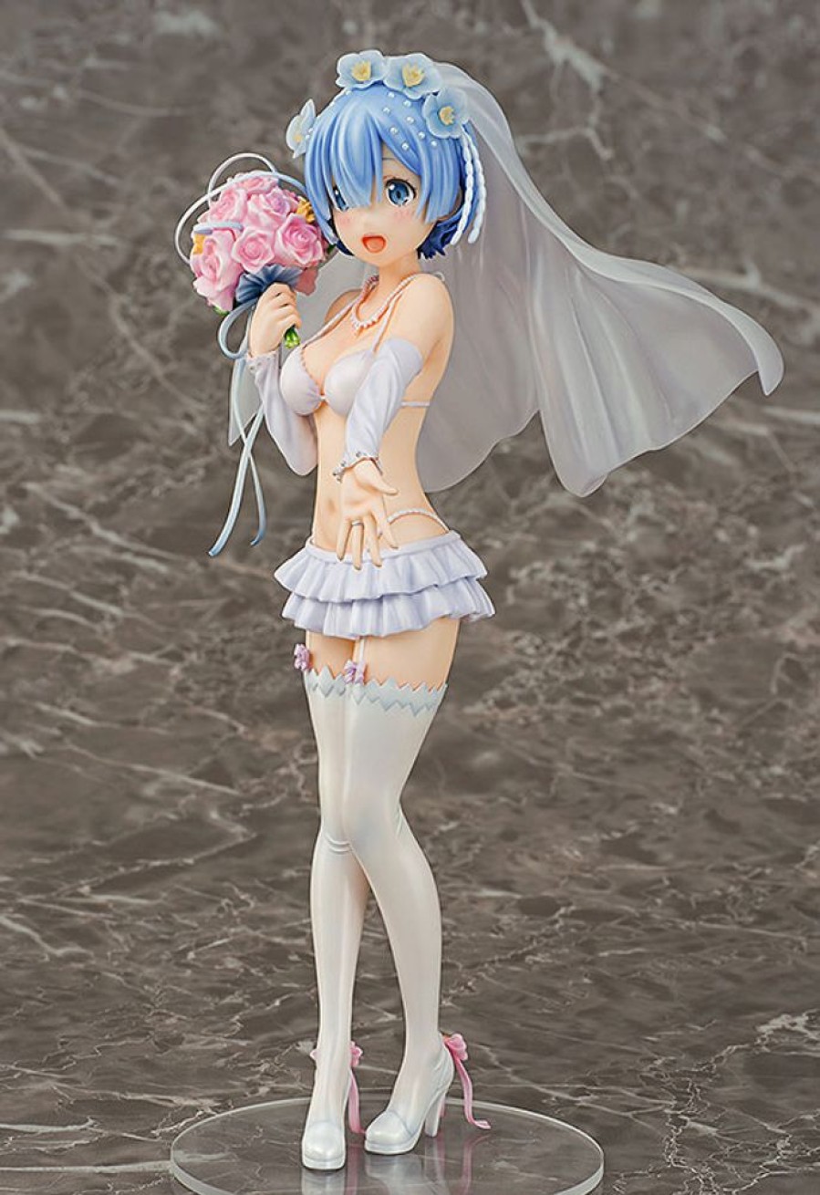 Categories Animetal | Re:Zero -Starting Life In Another World- Pvc Statue 1/7 Rem Wedding Ver. 22 Cm