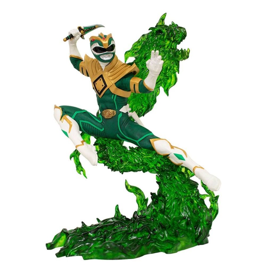 Categories Animetal | Mighty Morphin Power Rangers Gallery Pvc Statue Green Ranger 25 Cm