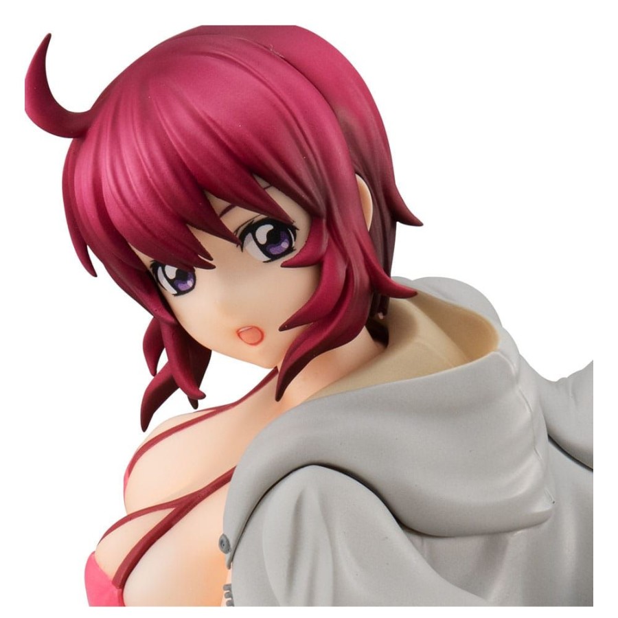 Categories Animetal | Mobile Suit Gundam Seed Destiny Ggg Pvc Statue 1/8 Lunamaria Hawke Swim Suit Ver. 20 Cm