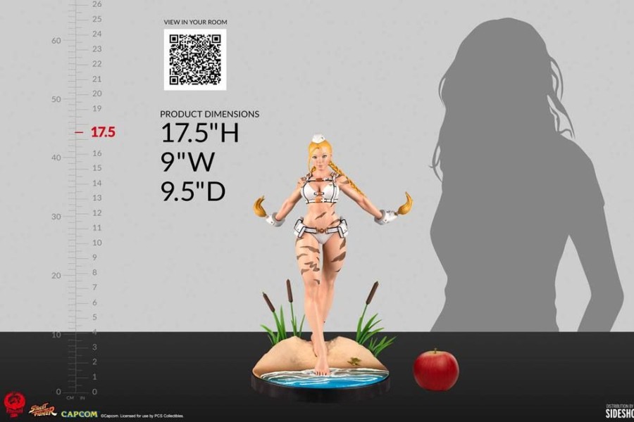 Categories Animetal | Street Fighter Statue 1/4 Cammy: Player 2 44 Cm