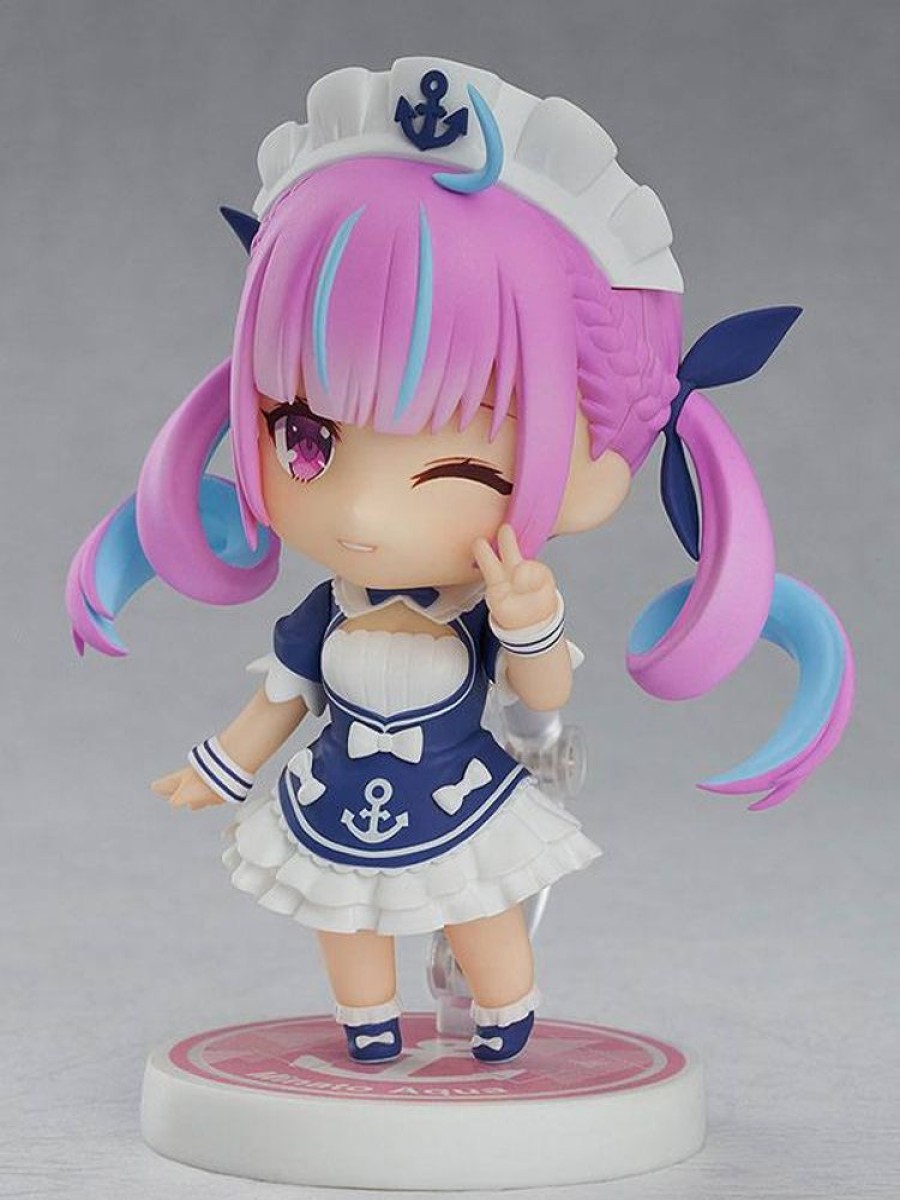 Categories Animetal | Hololive Production Nendoroid Action Figure Minato Aqua 11 Cm