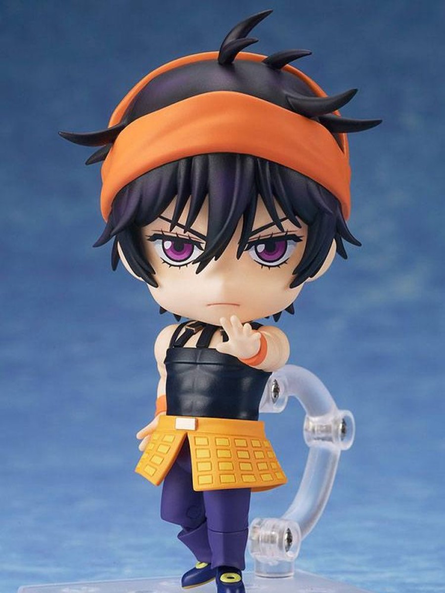 Categories Animetal | Jojo'S Bizarre Adventure: Golden Wind Nendoroid Action Figure Narancia Ghirga 10 Cm