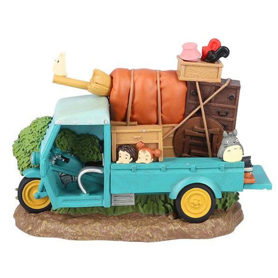 Categories Animetal | My Neighbor Totoro Statue Three-Wheeler Diorama & Calendar 16 Cm