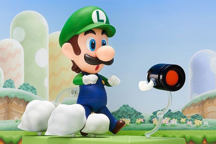 Categories Animetal | Super Mario Bros. Luigi Nendoroid 393