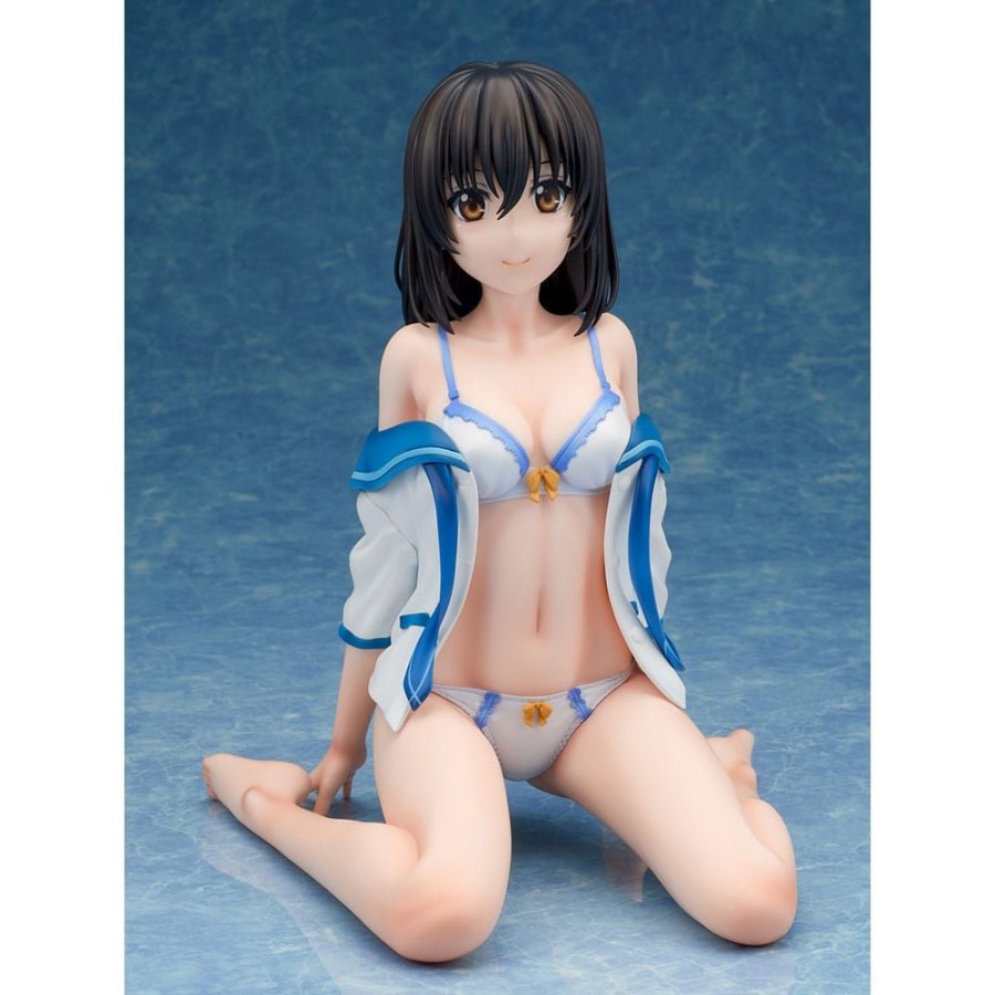 Categories Animetal | Strike The Blood Final Pvc Statue 1/4 Yukina Himeragi White Lingerie Ver. 22 Cm