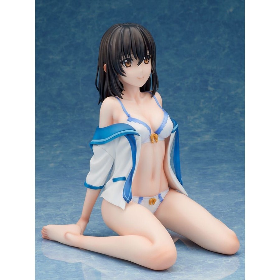 Categories Animetal | Strike The Blood Final Pvc Statue 1/4 Yukina Himeragi White Lingerie Ver. 22 Cm