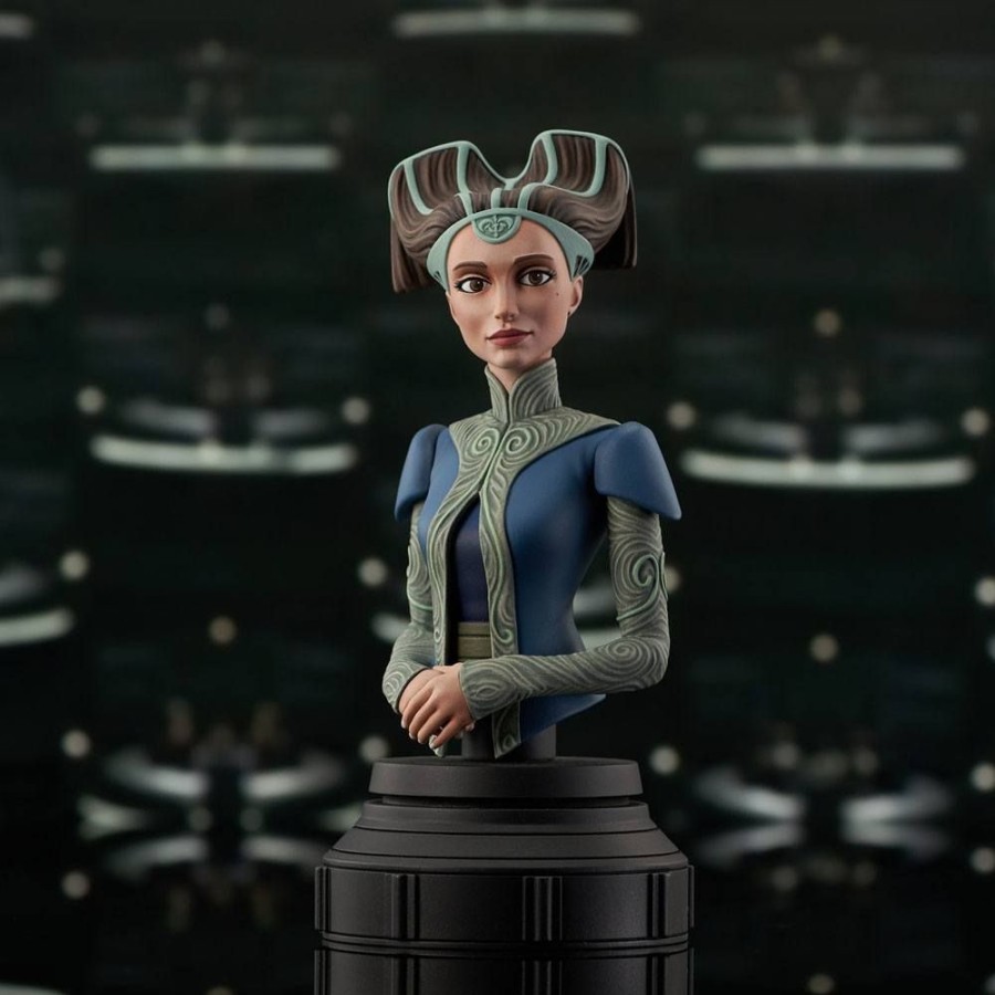 Categories Animetal | Star Wars The Clone Wars Bust 1/7 Padme Amidala 15 Cm