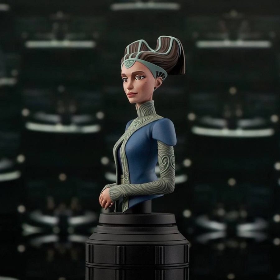 Categories Animetal | Star Wars The Clone Wars Bust 1/7 Padme Amidala 15 Cm