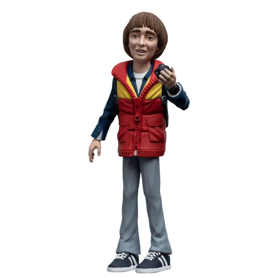 Categories Animetal | Stranger Things Mini Epics Vinyl Figure Dustin The Pathfinder (Season 1) Limited Edition 14 Cm