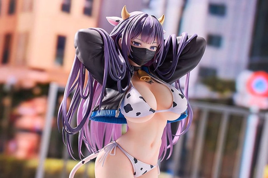 Categories Animetal | Biya Original Character Statue 1/6 Yuna: Cow Bikini Ver. 26 Cm