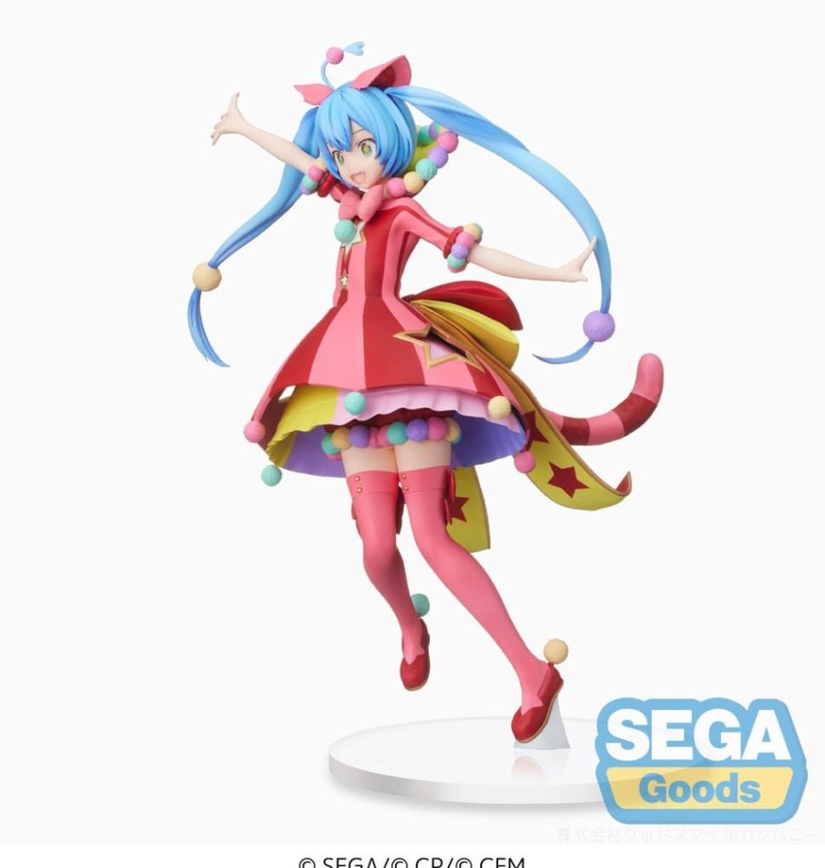 Categories Animetal | Hatsune Miku Spm Pvc Statue Wonderland Sekai Miku 21 Cm