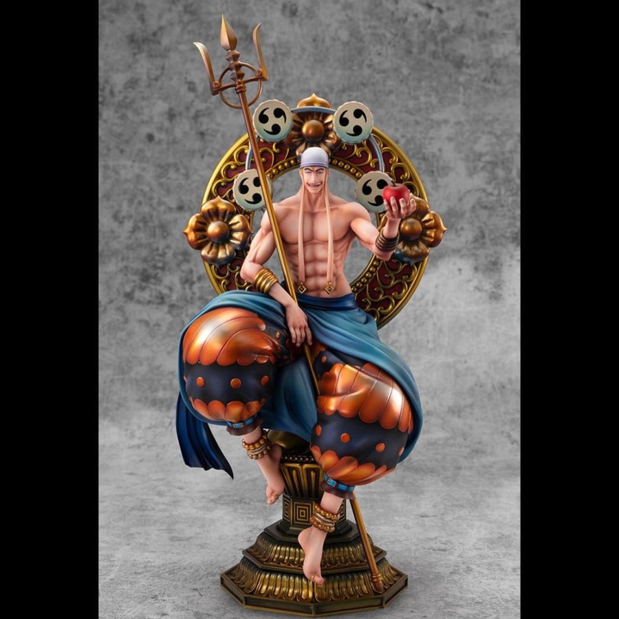 Categories Animetal | One Piece P.O.P Pvc Statue Neo Maximum The Only God Of Skypiea Enel 34 Cm