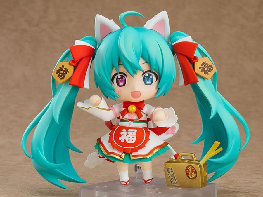 Categories Animetal | Character Vocal Series 01 Nendoroid Action Figure Hatsune Miku: Maneki Miku Ver. 10 Cm