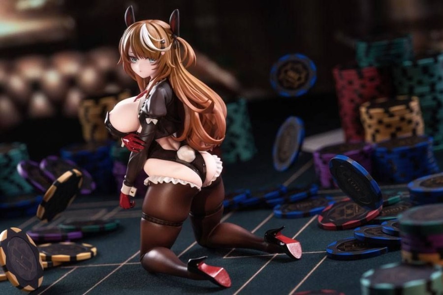 Categories Animetal | Original Character Statue 1/7 Simao Mochi Bunny Girl Dx Ver. 16 Cm