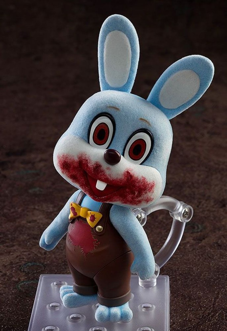 Categories Animetal | Silent Hill 3 Nendoroid Action Figure Robbie The Rabbit (Blue) 11 Cm