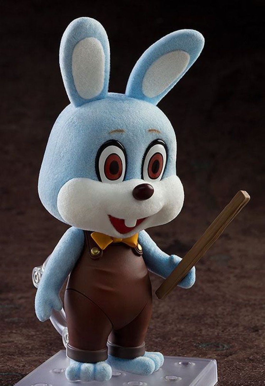 Categories Animetal | Silent Hill 3 Nendoroid Action Figure Robbie The Rabbit (Blue) 11 Cm