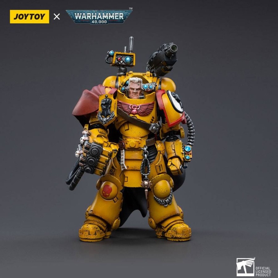 Categories Animetal | Warhammer 40K Action Figure 1/18 Imperial Fists Third Captain Tor Garadon 13 Cm