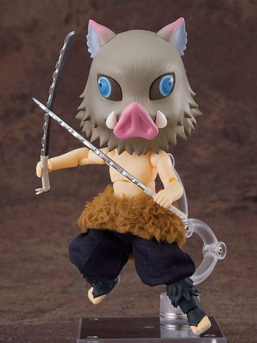 Categories Animetal | Demon Slayer: Kimetsu No Yaiba Nendoroid Doll Action Figure Inosuke Hashibira 14 Cm