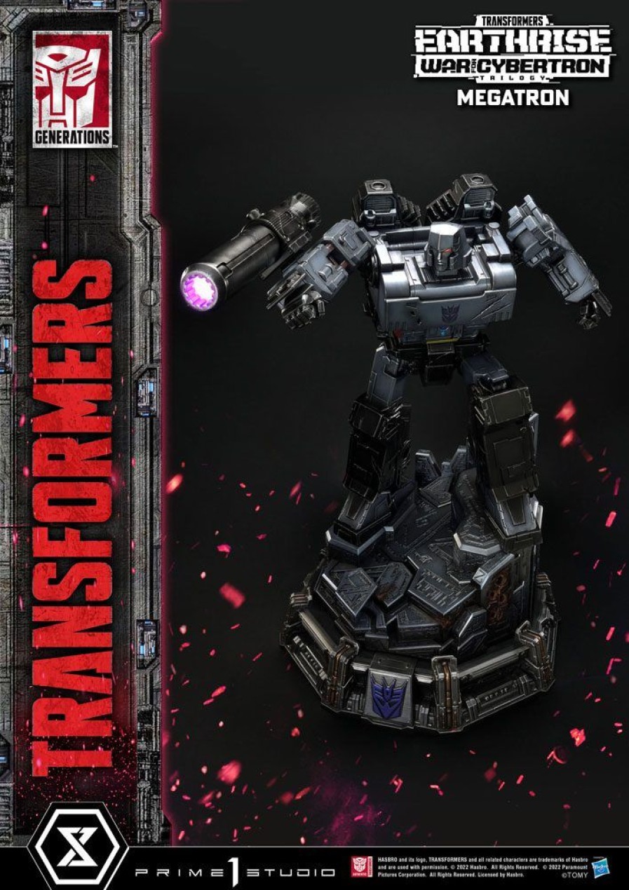 Limited Edition Statues Animetal | Transformers: War For Cybertron Trilogy Statue Megatron 70 Cm