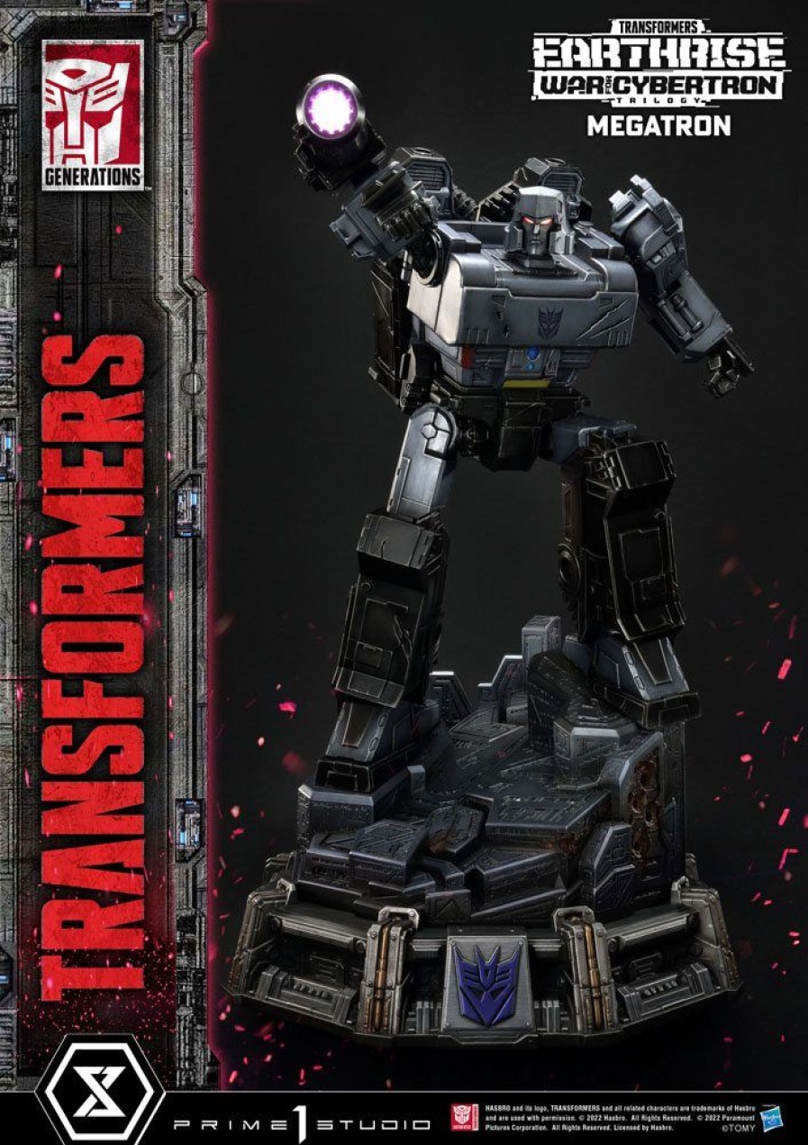 Limited Edition Statues Animetal | Transformers: War For Cybertron Trilogy Statue Megatron 70 Cm