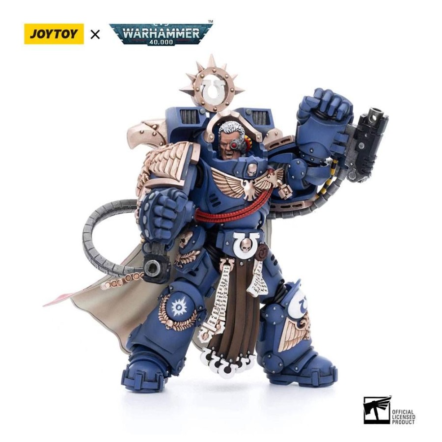 Categories Animetal | Warhammer 40K Action Figure 1/18 Ultramarines Chapter Master Marneus Calgar 12 Cm