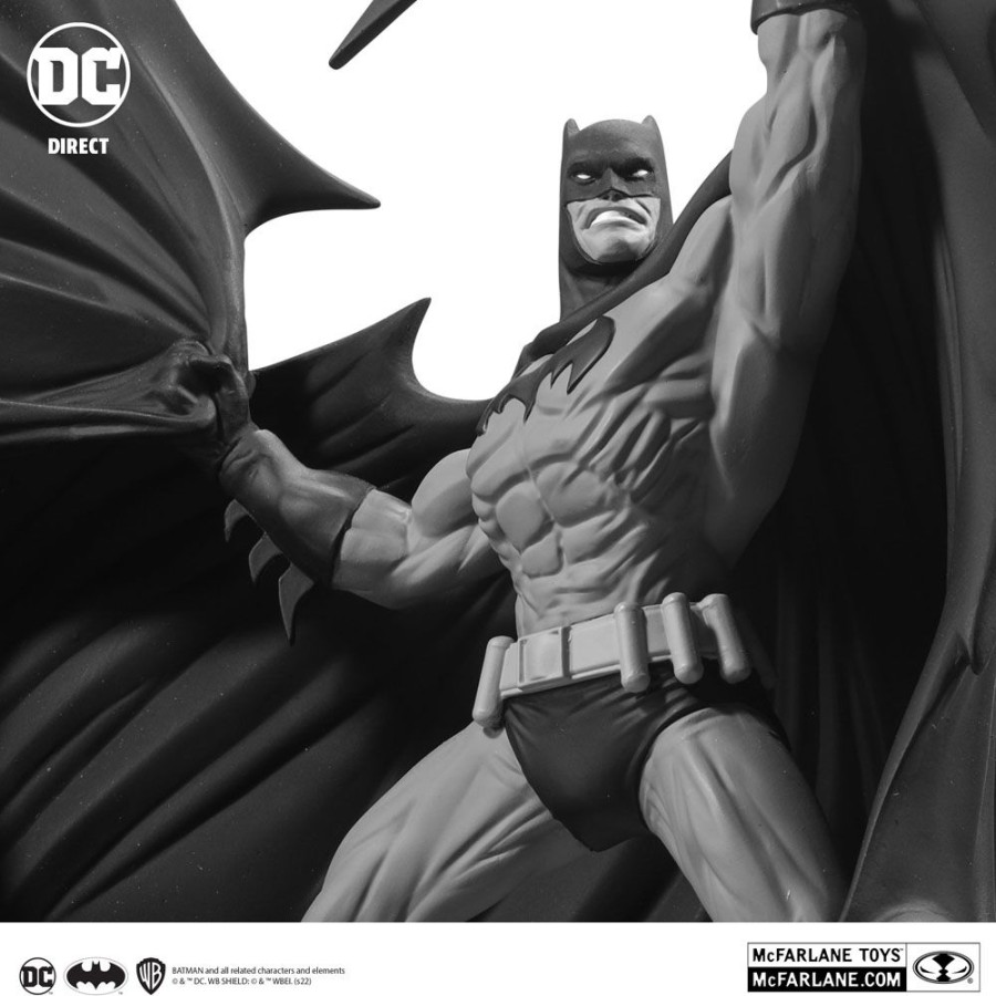 Categories Animetal | Batman Black & White Statue Batman By Denys Cowan 25 Cm