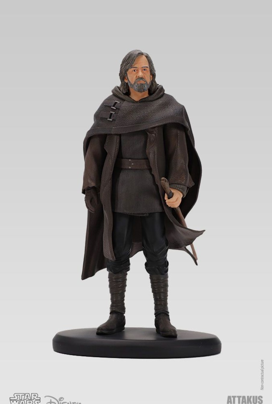 Categories Animetal | Star Wars Episode Viii Elite Collection Statue Luke Skywalker 19 Cm