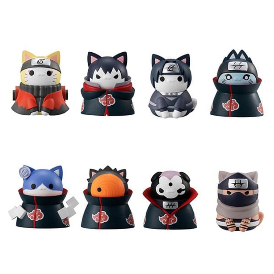 Categories Animetal | Naruto Shippuden Mega Cat Project Trading Figure 3 Cm Nyaruto! Assortment (8) (Re-Run)