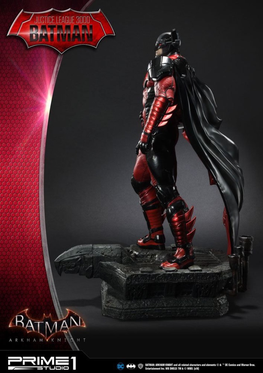 Limited Edition Statues Animetal | Batman Arkham Knight Statue 1/5 Justice League 3000 Batman 49Cm