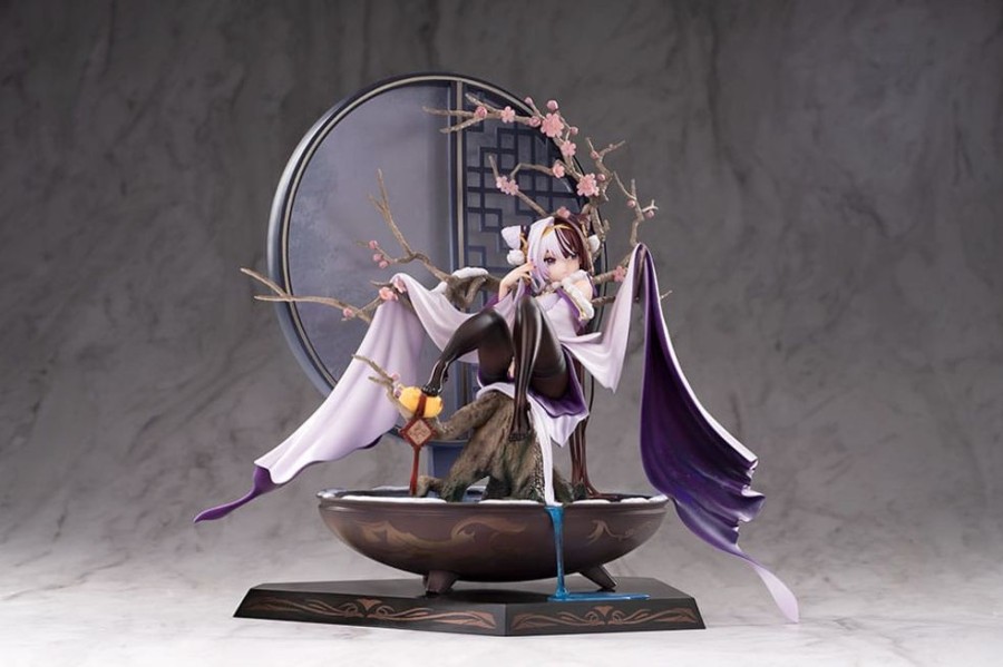 Categories Animetal | Azur Lane Pvc Statue 1/7 Chao Ho Plum Blossom'S Illumination Ver. 28 Cm