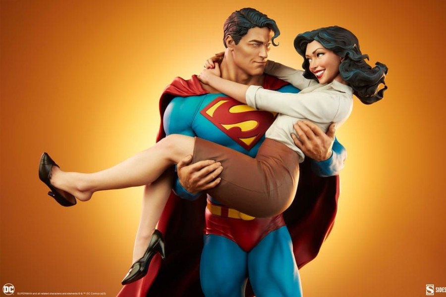 Categories Animetal | Dc Comics Diorama Superman & Lois Lane 56 Cm