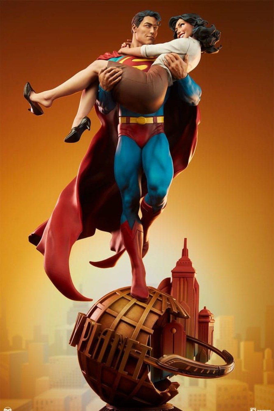 Categories Animetal | Dc Comics Diorama Superman & Lois Lane 56 Cm