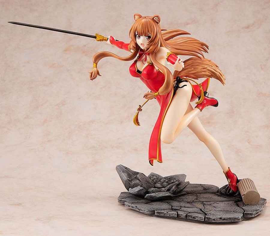 Categories Animetal | The Rising Of The Shield Hero Season 2 Statue 1/7 Raphtalia Red Dress Style Ver. 22 Cm