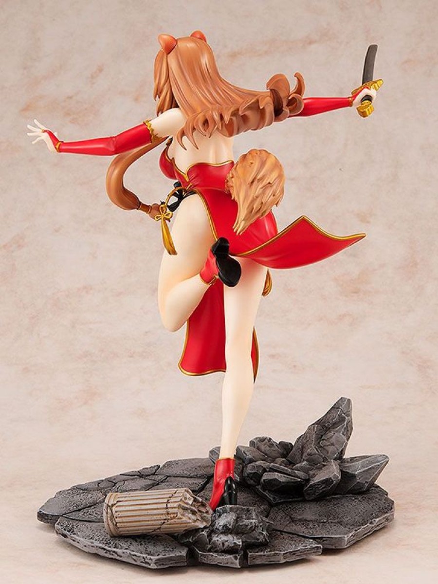 Categories Animetal | The Rising Of The Shield Hero Season 2 Statue 1/7 Raphtalia Red Dress Style Ver. 22 Cm