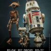 Categories Animetal | Star Wars The Mandalorian Action Figures 1/6 R5-D4, Pit Droid, & Bd-72