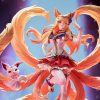 Categories Animetal | League Of Legends Pvc Statue 1/7 Star Guardian Ahri 37 Cm