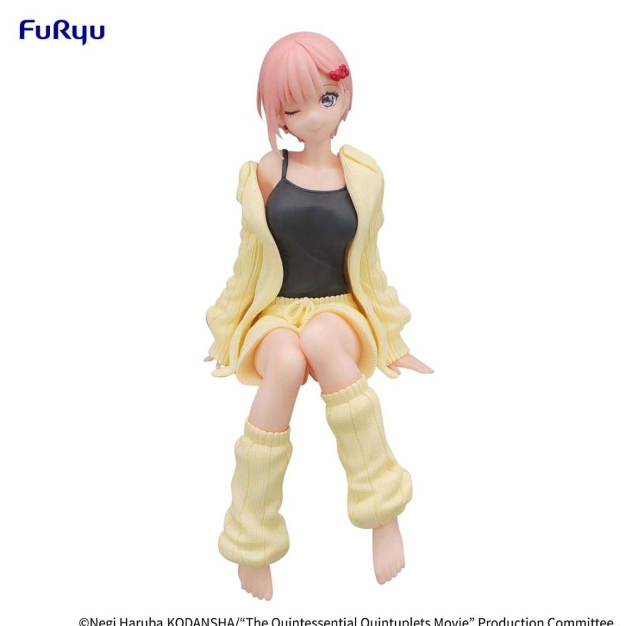 Categories Animetal | The Quintessential Quintuplets Noodle Stopper Pvc Statue Ichika Nakano Loungewear Ver. 14 Cm