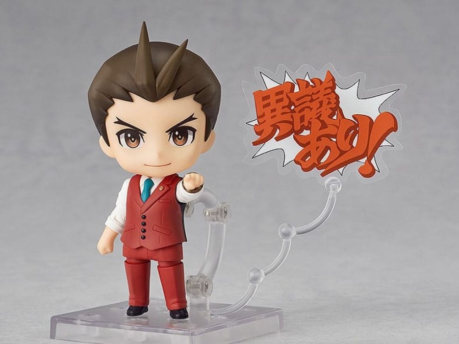 Categories Animetal | Phoenix Wright: Ace Attorney Nendoroid Action Figure Apollo Justice 10 Cm