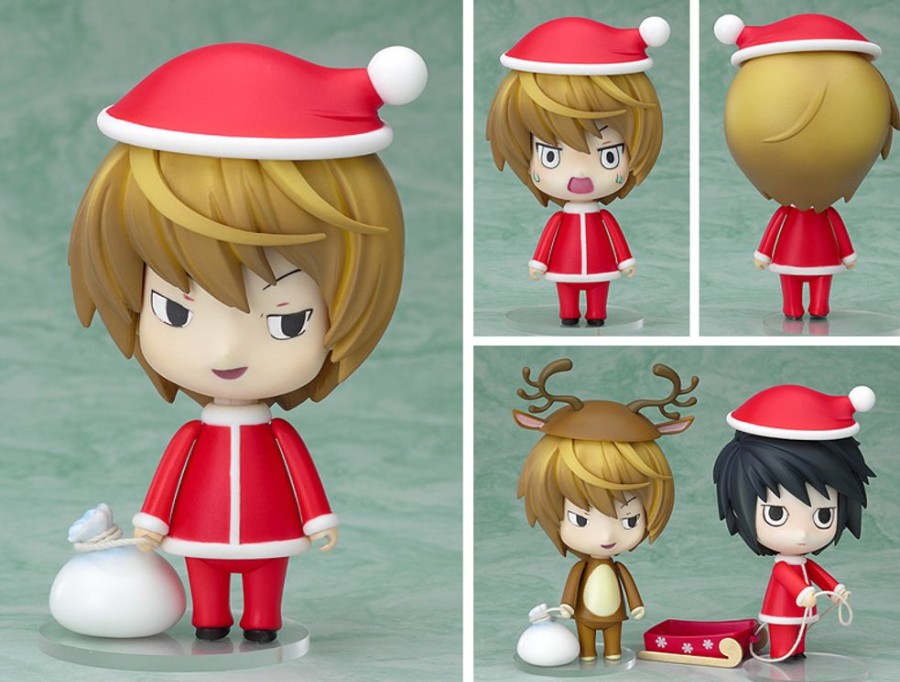 Categories Animetal | Death Note Nendoroid 030 Action Figure Light Yagami Santa Ver.