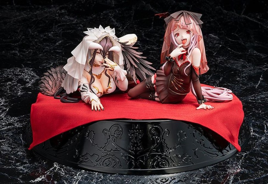 Categories Animetal | Overlord Iv Pvc Statues 1/7 Albedo & Shalltear: Bride Ver. 9 11 Cm