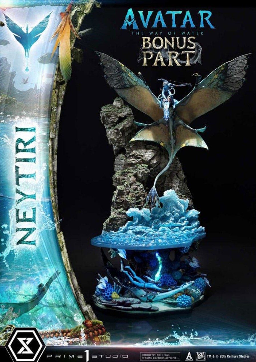 Categories Animetal | Avatar: The Way Of Water Statue Neytiri Bonus Version 77 Cm