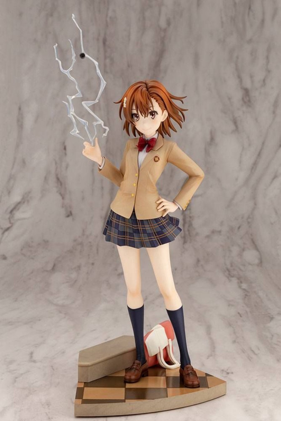 Categories Animetal | A Certain Scientific Railgun T Pvc Statue 1/7 Misaka Mikoto 15Th Anniversary Ver. Kotobukiya Luxury Ver. 30 Cm