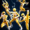 Categories Animetal | Power Rangers Furai Model Plastic Model Kit Yellow Ranger 13 Cm