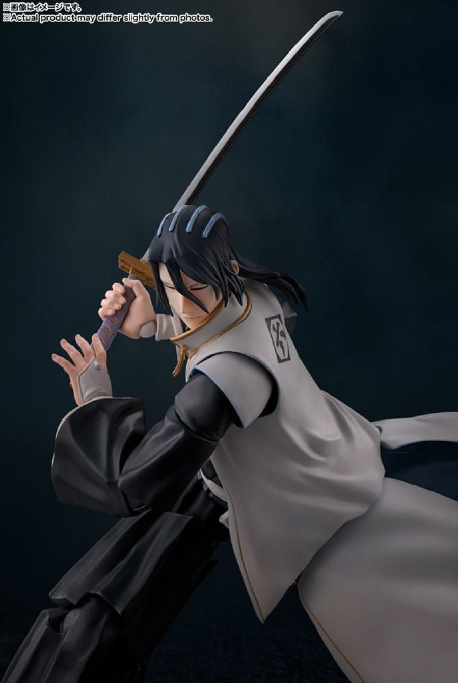 Categories Animetal | Bleach: Thousand-Year Blood War S.H. Figuarts Action Figure Byakuya Kuchiki 16 Cm