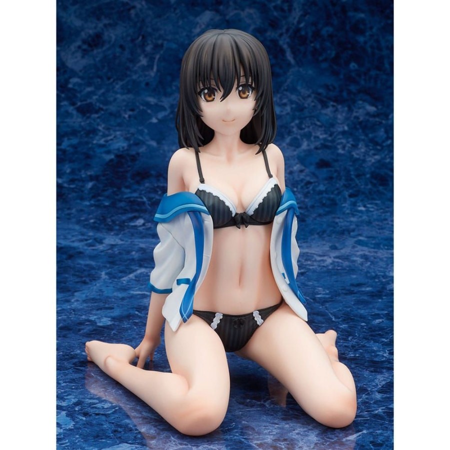 Categories Animetal | Strike The Blood Final Pvc Statue 1/4 Yukina Himeragi Black Lingerie Ver. 22 Cm